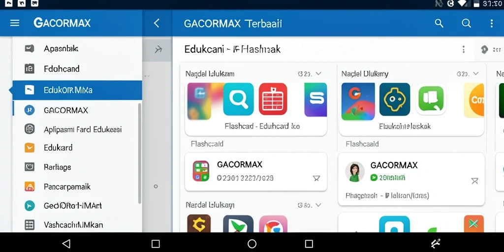 Tampilan antarmuka utama GACORMAX yang menarik dan interaktif.