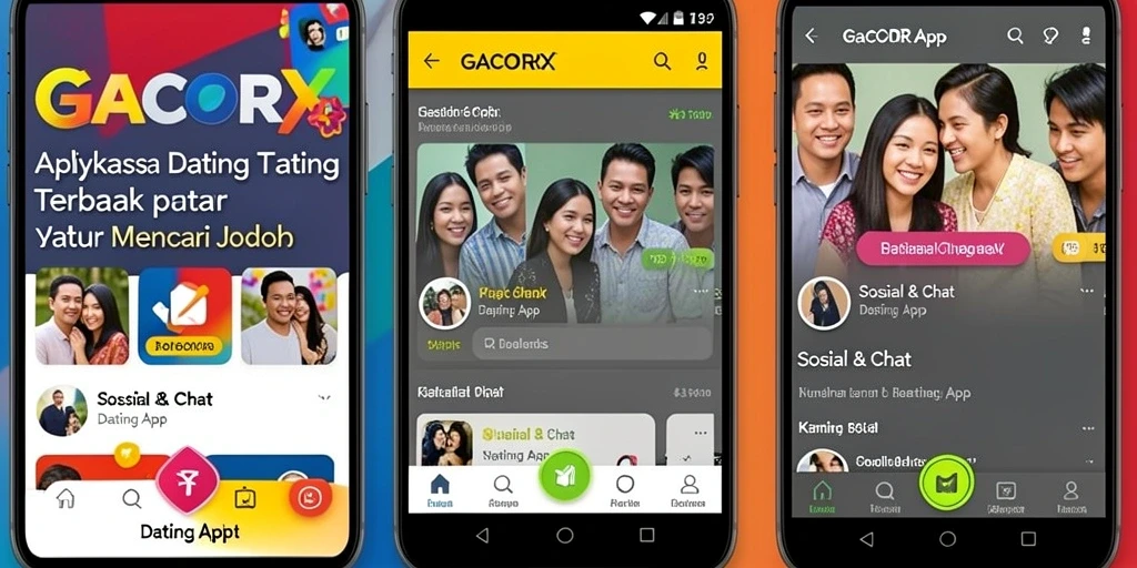 Tampilan antarmuka GACORX yang modern dan mudah digunakan.