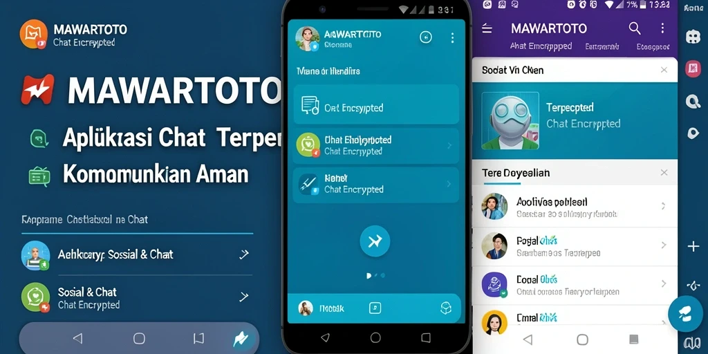 Tampilan antarmuka MAWARTOTO yang modern dan intuitif untuk Chat Encrypted.