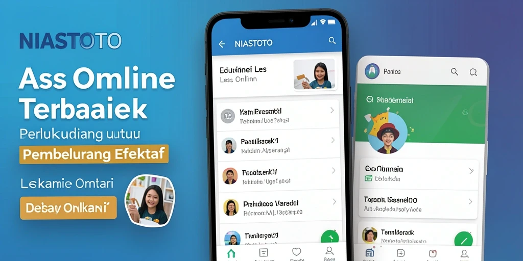 Tampilan antarmuka aplikasi NIASTOTO yang ramah pengguna.